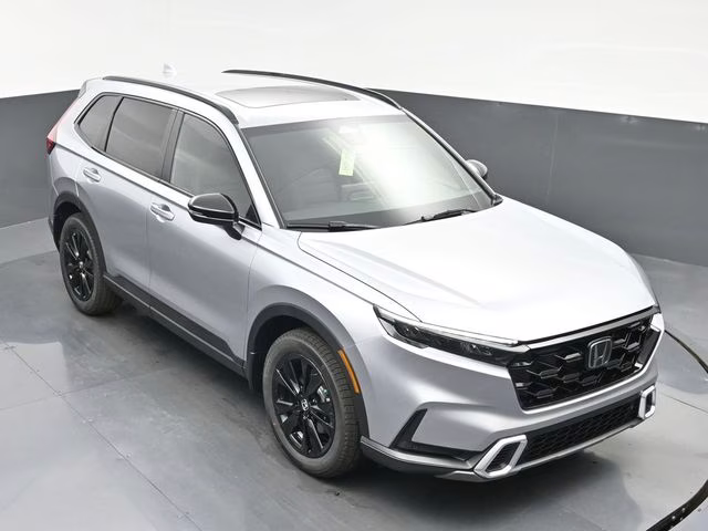 2026 Solar Silver Metallic Honda CR-V Hybrid Sport Touring AWD SUV