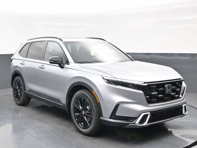 2026 Solar Silver Metallic Honda CR-V Hybrid Sport Touring AWD SUV