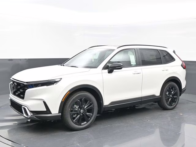2026 Platinum White Pearl Honda CR-V Hybrid Sport Touring AWD SUV