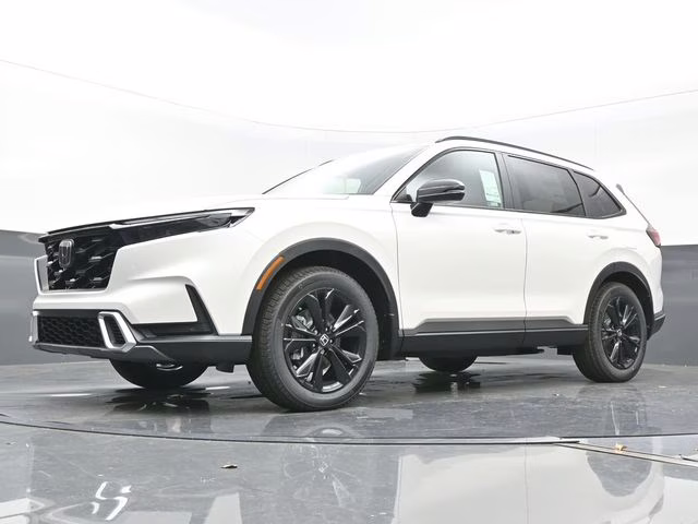 2026 Platinum White Pearl Honda CR-V Hybrid Sport Touring AWD SUV