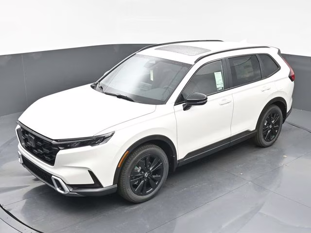 2026 Platinum White Pearl Honda CR-V Hybrid Sport Touring AWD SUV
