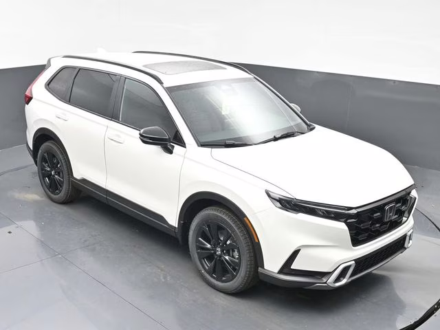 2026 Platinum White Pearl Honda CR-V Hybrid Sport Touring AWD SUV