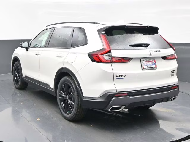 2026 Platinum White Pearl Honda CR-V Hybrid Sport Touring AWD SUV