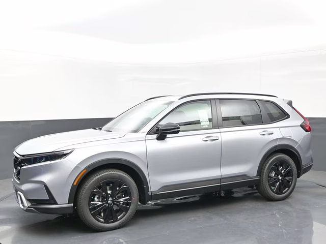 2026 Solar Silver Metallic Honda CR-V Hybrid Sport Touring AWD SUV