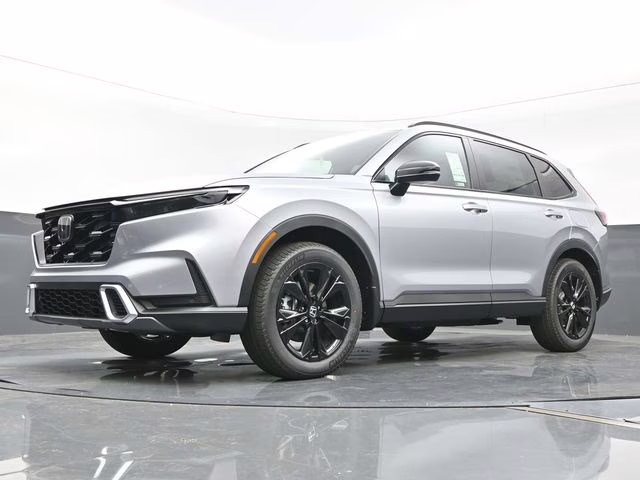 2026 Solar Silver Metallic Honda CR-V Hybrid Sport Touring AWD SUV