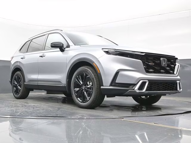 2026 Solar Silver Metallic Honda CR-V Hybrid Sport Touring AWD SUV
