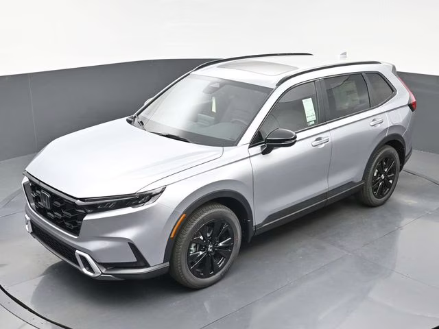 2026 Solar Silver Metallic Honda CR-V Hybrid Sport Touring AWD SUV