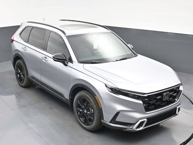 2026 Solar Silver Metallic Honda CR-V Hybrid Sport Touring AWD SUV