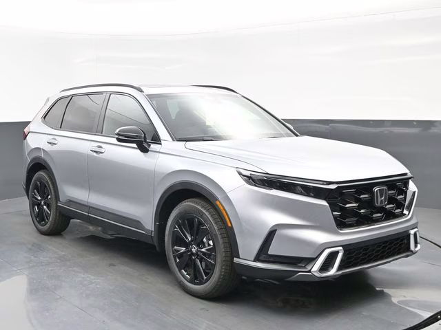 2026 Solar Silver Metallic Honda CR-V Hybrid Sport Touring AWD SUV