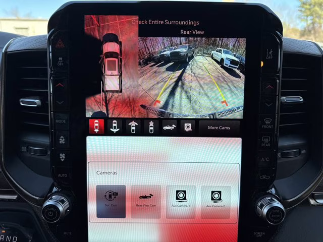 2025 Diamond Black Crystal Pearlcoat Ram 1500 Longhorn 4X4 Truck