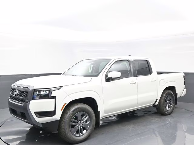 2026 Glacier White Nissan Frontier SV RWD Truck