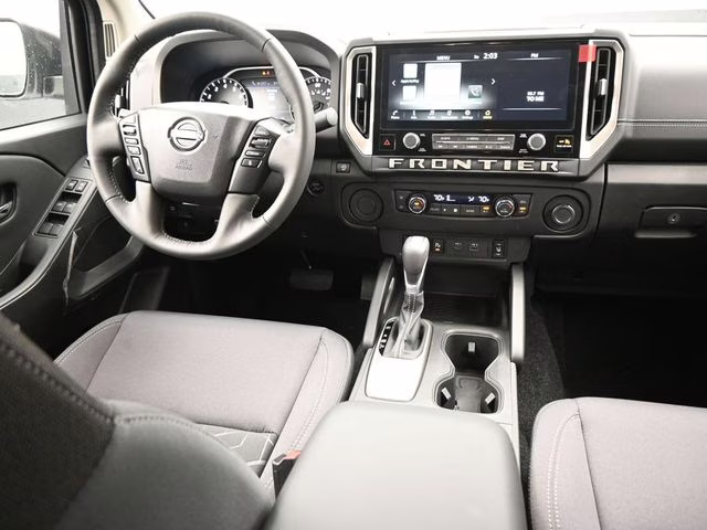 2026 Glacier White Nissan Frontier SV RWD Truck