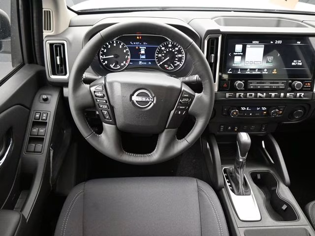 2026 Glacier White Nissan Frontier SV RWD Truck
