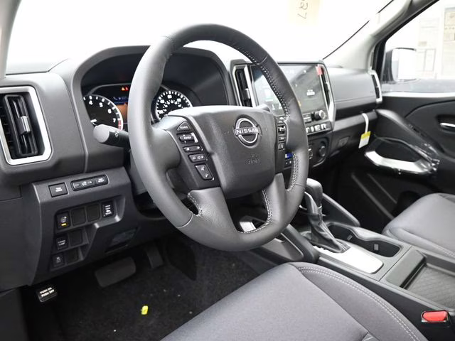 2026 Glacier White Nissan Frontier SV RWD Truck