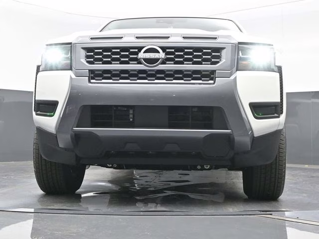 2026 Glacier White Nissan Frontier SV RWD Truck