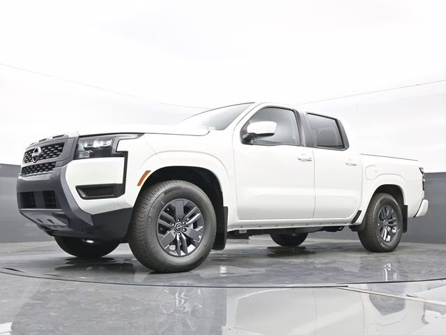 2026 Glacier White Nissan Frontier SV RWD Truck