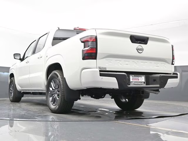 2026 Glacier White Nissan Frontier SV RWD Truck