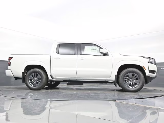 2026 Glacier White Nissan Frontier SV RWD Truck