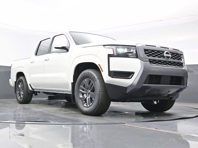 2026 Glacier White Nissan Frontier SV RWD Truck