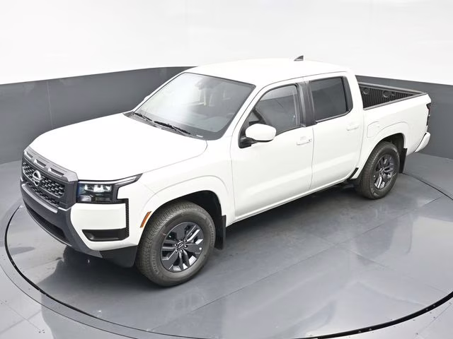 2026 Glacier White Nissan Frontier SV RWD Truck