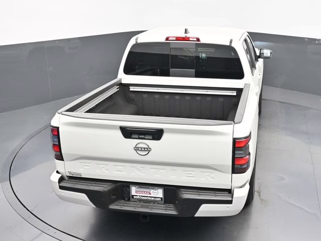 2026 Glacier White Nissan Frontier SV RWD Truck