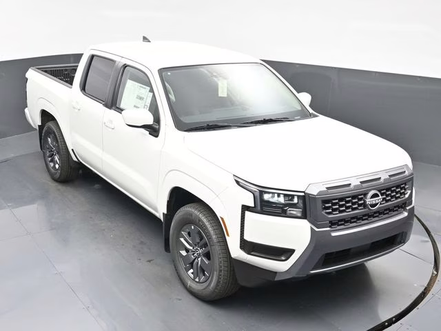 2026 Glacier White Nissan Frontier SV RWD Truck