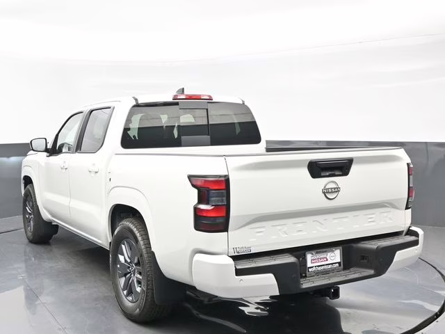 2026 Glacier White Nissan Frontier SV RWD Truck
