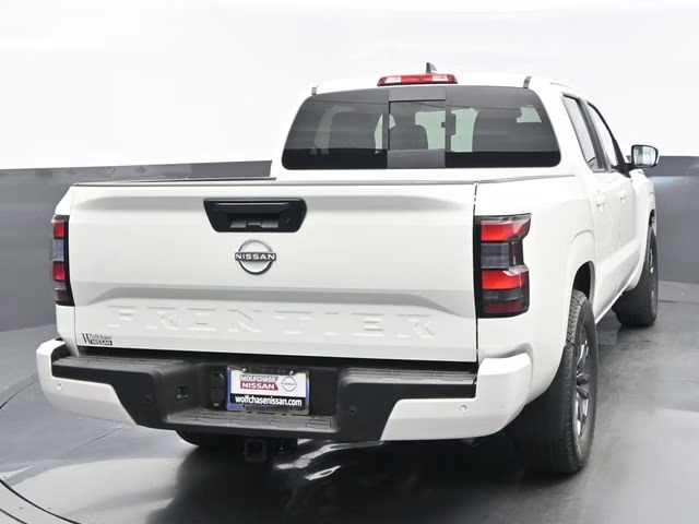 2026 Glacier White Nissan Frontier SV RWD Truck