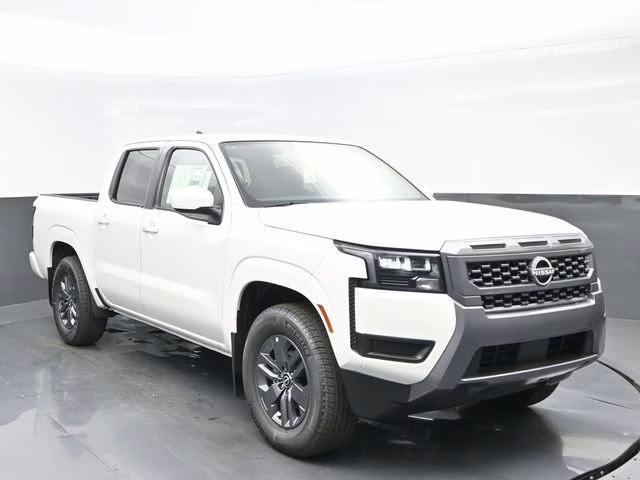 2026 Glacier White Nissan Frontier SV RWD Truck
