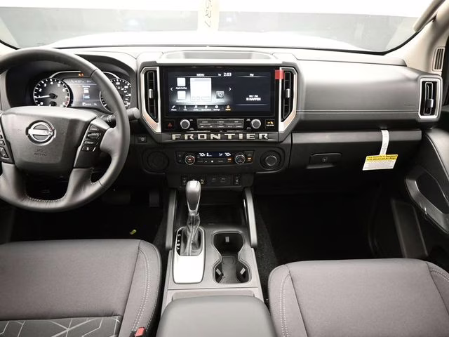 2026 Glacier White Nissan Frontier SV RWD Truck