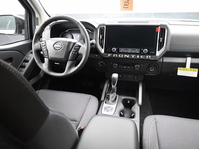 2026 Glacier White Nissan Frontier SV 4X4 Truck