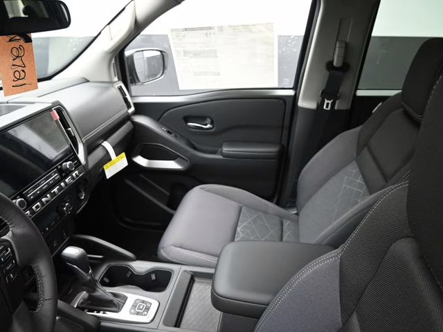 2026 Glacier White Nissan Frontier SV 4X4 Truck