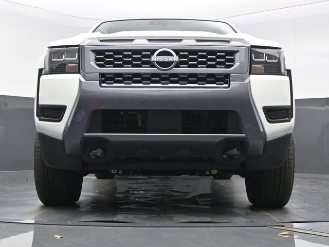 2026 Glacier White Nissan Frontier SV 4X4 Truck