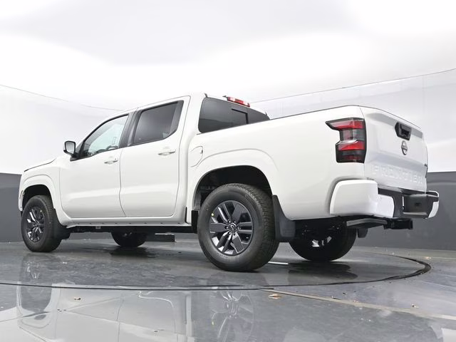 2026 Glacier White Nissan Frontier SV 4X4 Truck