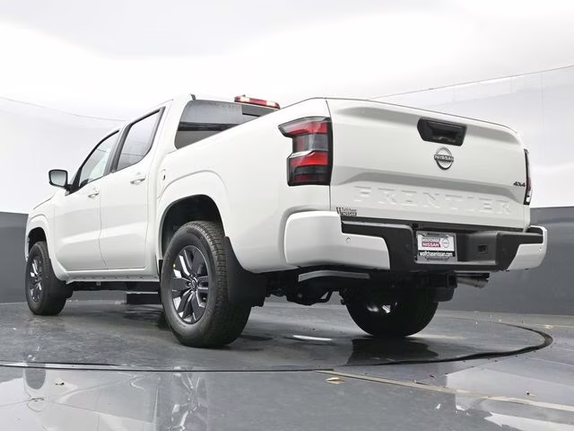 2026 Glacier White Nissan Frontier SV 4X4 Truck