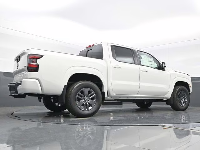 2026 Glacier White Nissan Frontier SV 4X4 Truck