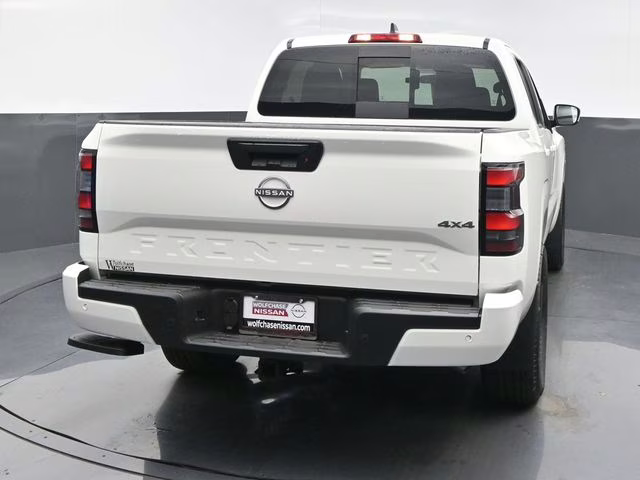 2026 Glacier White Nissan Frontier SV 4X4 Truck