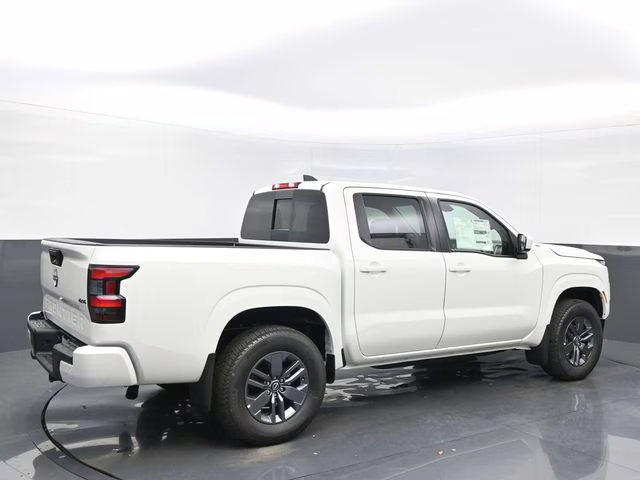 2026 Glacier White Nissan Frontier SV 4X4 Truck