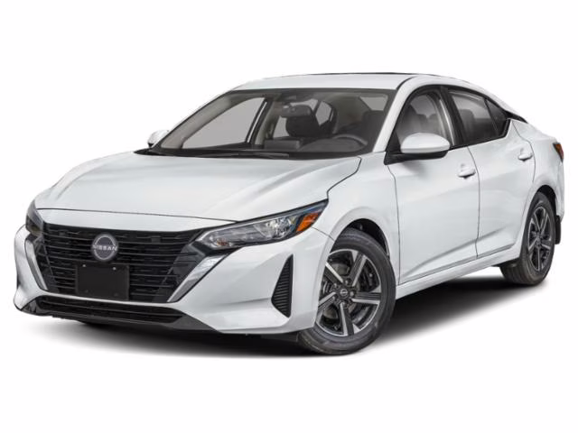 2025 Aspen White Tricoat Nissan Sentra SV FWD Sedan