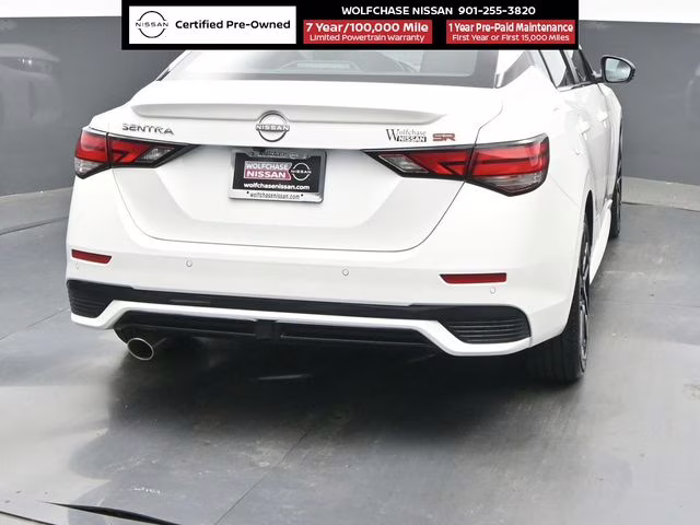 2025 Aspen White Tricoat Nissan Sentra SR FWD Sedan
