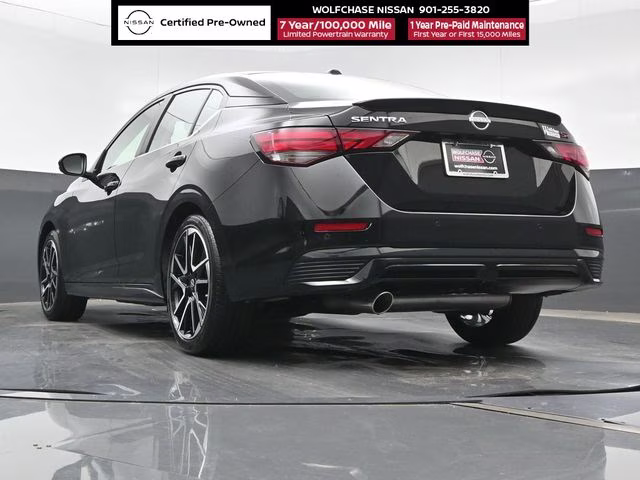 2025 Super Black Nissan Sentra SR FWD Sedan