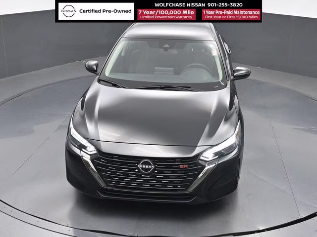 2025 Super Black Nissan Sentra SR FWD Sedan