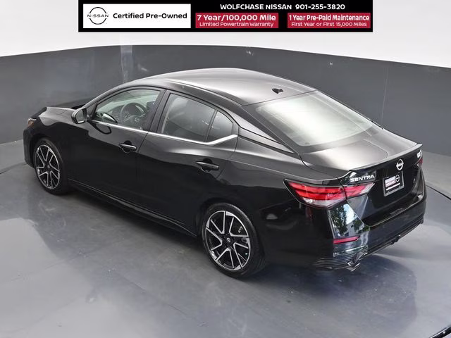 2025 Super Black Nissan Sentra SR FWD Sedan