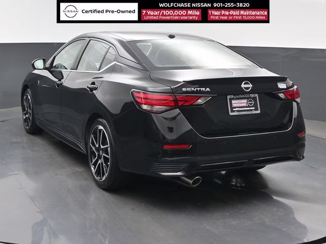 2025 Super Black Nissan Sentra SR FWD Sedan