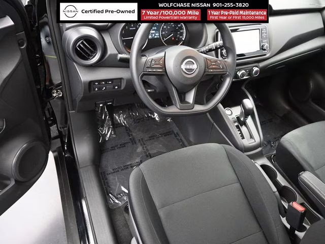 2025 Super Black Nissan Kicks Play S FWD SUV