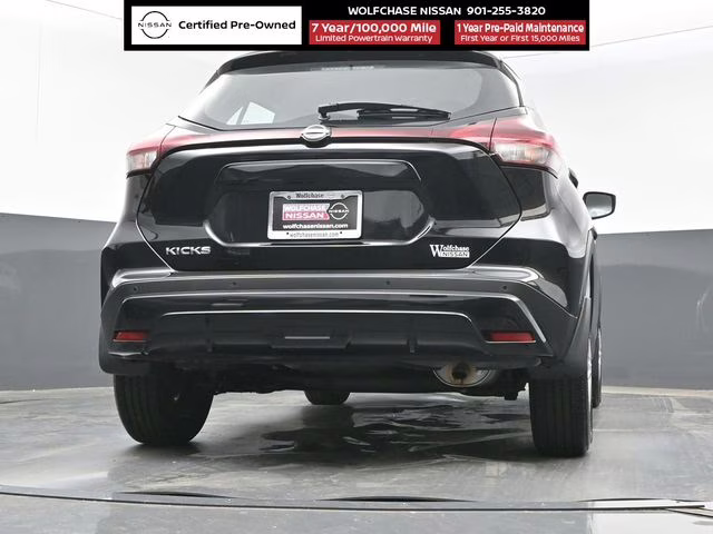 2025 Super Black Nissan Kicks Play S FWD SUV