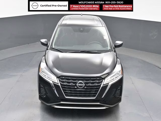 2025 Super Black Nissan Kicks Play S FWD SUV