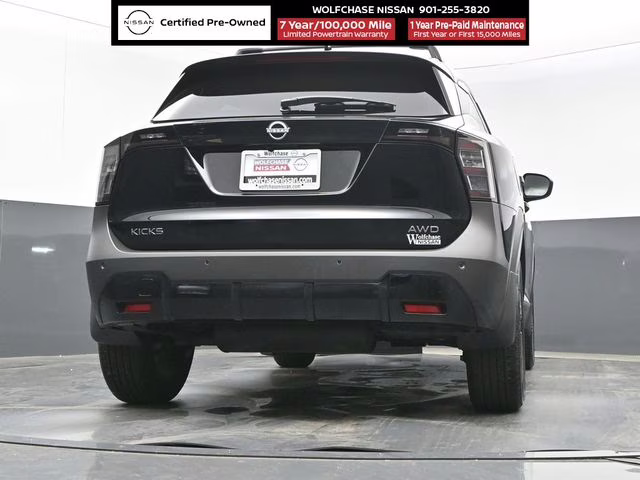 2026 Super Black Nissan Kicks SV AWD SUV