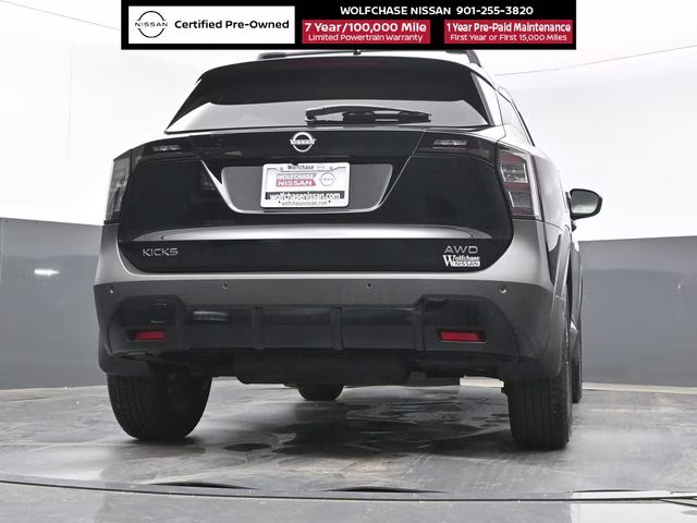2026 Super Black Nissan Kicks SV AWD SUV