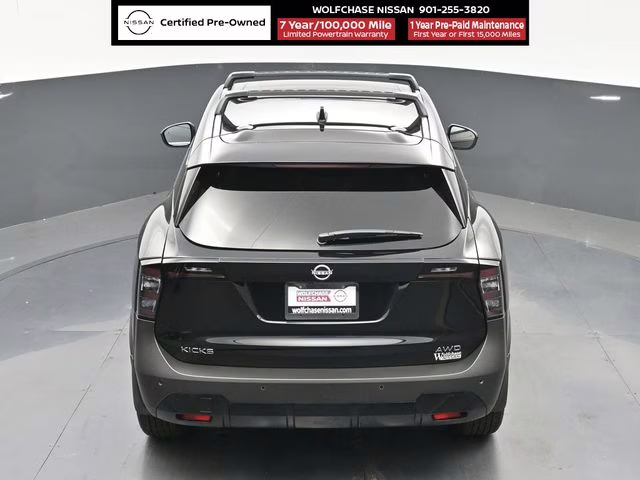 2026 Super Black Nissan Kicks SV AWD SUV
